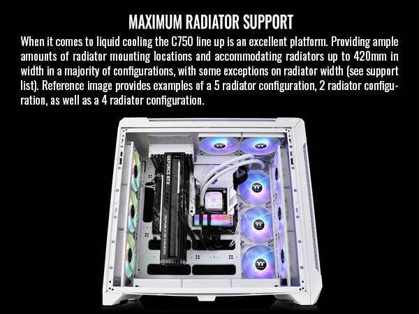 Thermaltake Cte C Air Snow E Atx Full Tower With Centralized Thermal